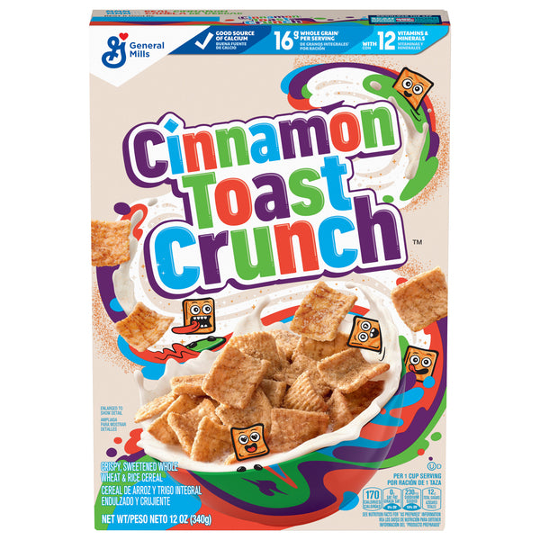 Cinnamon Toast Crunch Cereal 340g