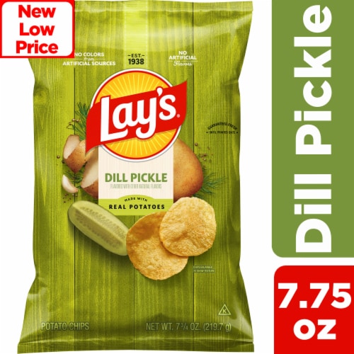 Lay's® Dill Pickle Potato Chips, 7.75 oz