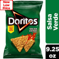 Doritos Tortilla Chips Salsa Verde Flavor, 9.25 oz