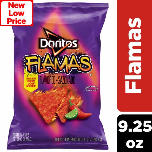 Doritos Tortilla Chips Flamas Flavor, 9.25 oz