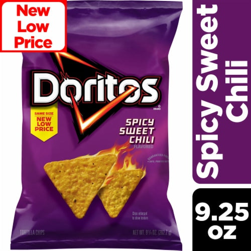 Doritos Tortilla Chips Spicy Sweet Chili Flavor, 9.25 oz