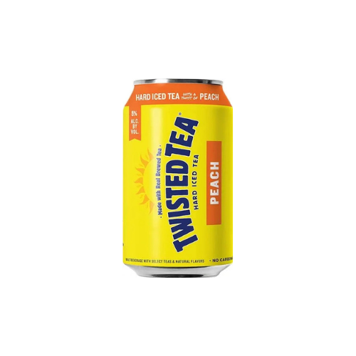 Twisted Tea Peach Hard Iced Tea | 355ml Can
