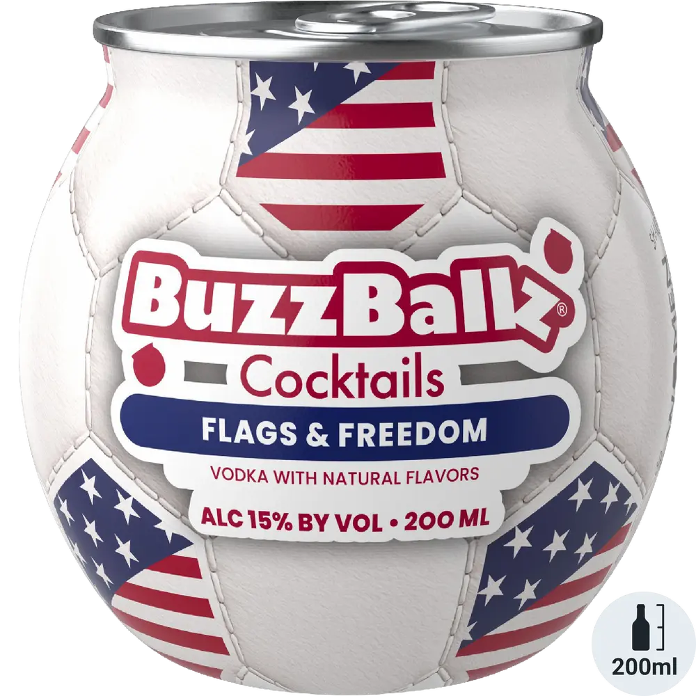 Flags and Freedom Cocktail BuzzBall (World-cup Limited Edition)