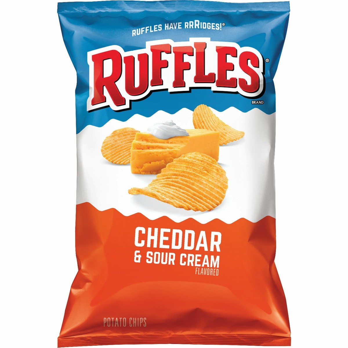 Ruffles Cheddar & Sour Cream Potato Chips 184g